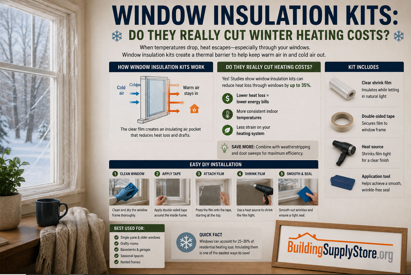 Window Insulation Kits