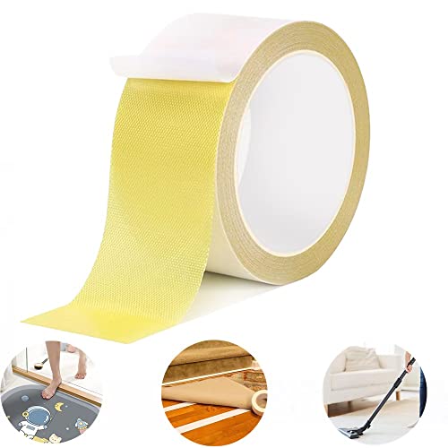 Double Sided Carpet Rug Stick Heavy Duty Tape for Hardwood Floors