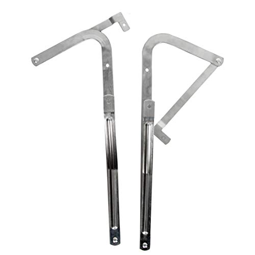 ECOTRIC Attic Ladder Spreader Replacement Hinge Arms Kit for Werner 551 MFG 2006 and Older