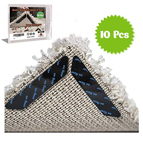 Rug Gripper Carpet Corner Weights No Slip Anti Curling Non Sliding