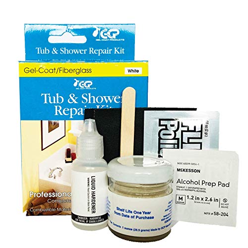 Tub and Shower Repair Kit White